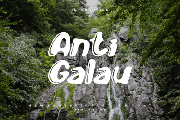 Antigalau: A Modern Font with a Timeless Touch