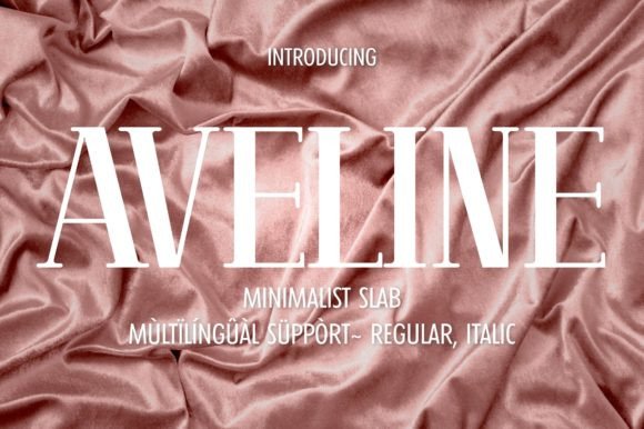 Aveline: A Typeface That Elevates Elegance in Design