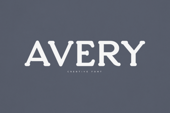 Avery: A Font That Elevates Typography Across Industries
