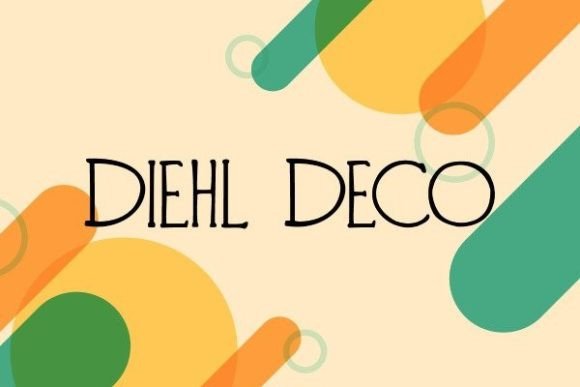 Diehl Deco: A Timeless Slab Serif Font for Modern Design