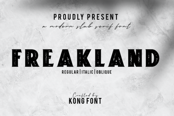 Freakland: A Playful Handwritten Font for Creative Expression
