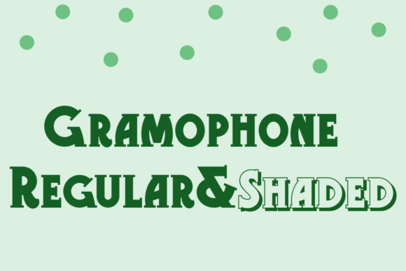 Gramophone: A Chubby Slab Serif Font for Modern Design Needs