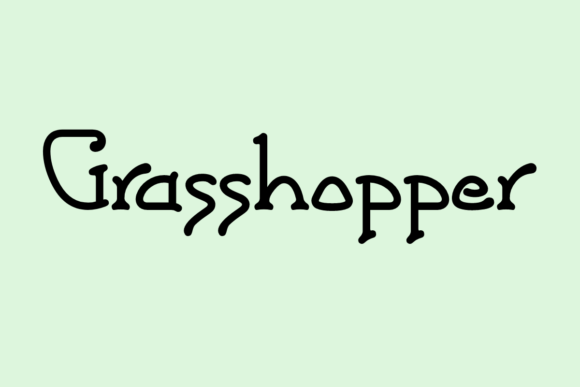 Grasshopper: A Versatile Slab Serif Font for Eye-Catching Design