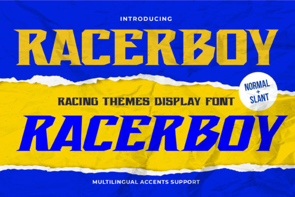 Introducing Racerboy: A Bold New Font for Creative Designers