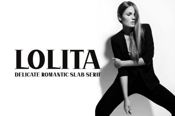 Lolita: A Romantic Typeface for Delicate and Elegant Designs
