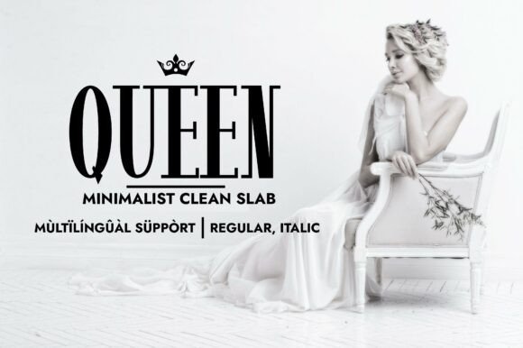 Queen Typeface: Elevating Design with Luxury and Elegance
