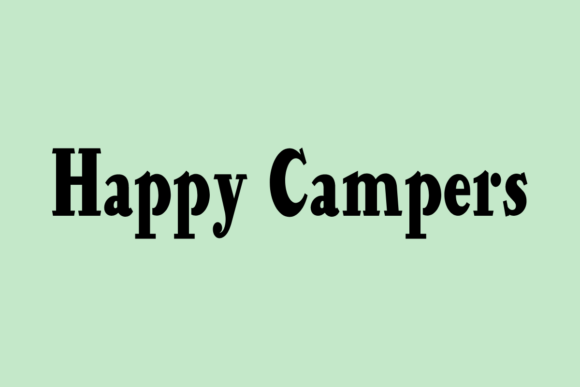 Why Happy Campers is a Popular Choice for Creative Typography